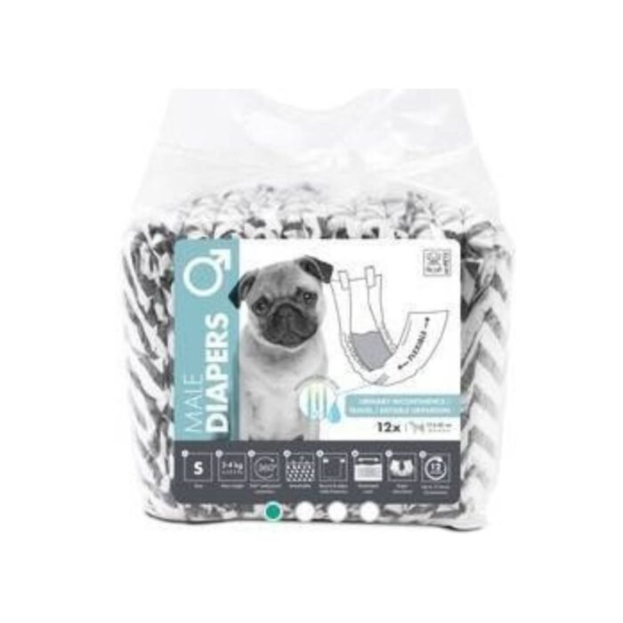 Pañales Para Perros Machos Male Diapers M - Imagen 1