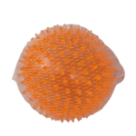 Pelota De Goma con Pinchos Naranja Grande