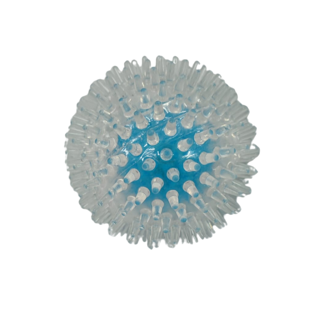 14551BL.png Pelota Pinchos Con Luz Azul - Imagen 1