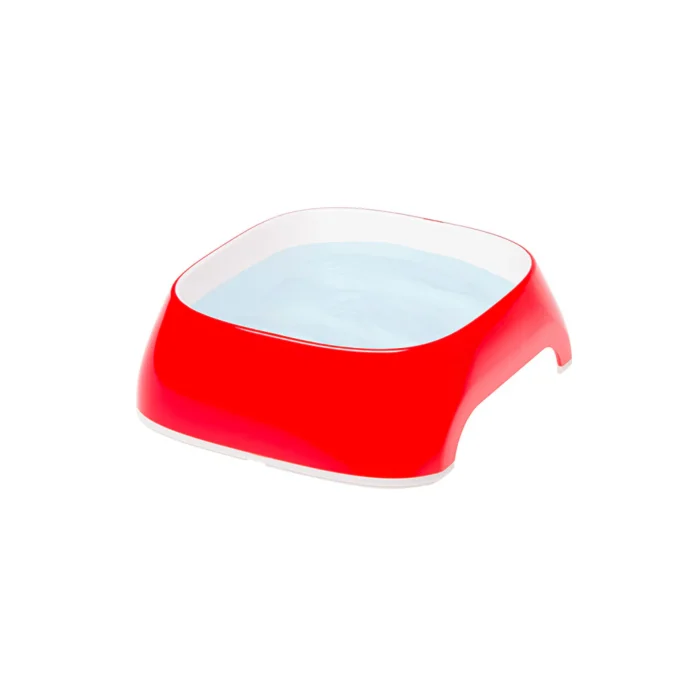 Plato Premium Ferplast Glam Rojo - Imagen 2