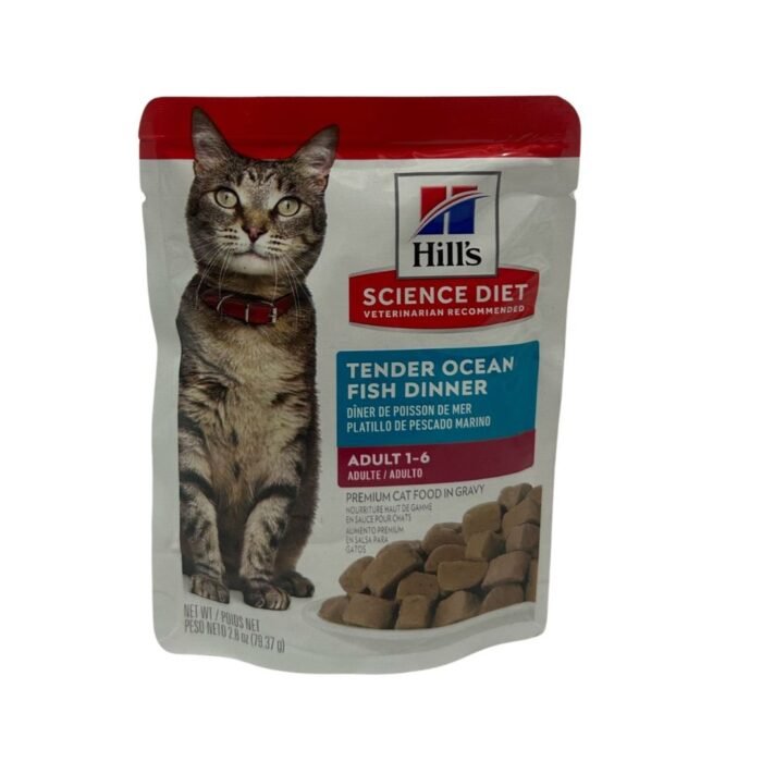 Alimento Humedo Para Gatos De 1 a 6 Años De Hills Sabor Pescado - Imagen 1