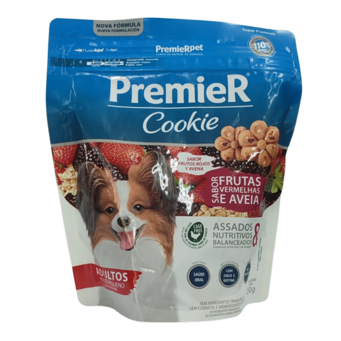 Paquete De Galletas Premier Para Perros Adultos Sabor Frutos Rojos 250 grs - Imagen 1