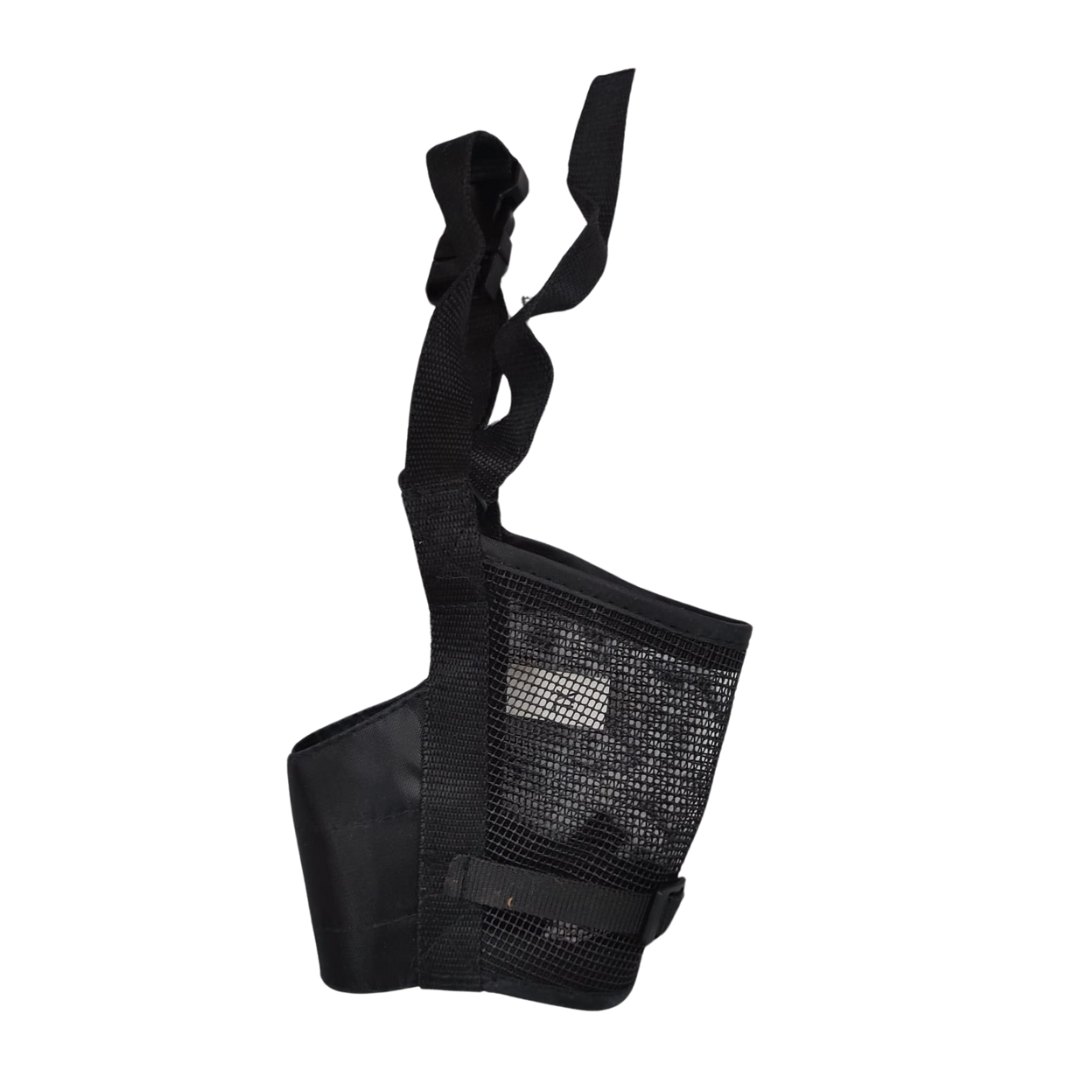 75587617.png Bozal Ajustable Para Perros De Red de Nylon Talle XXL - Imagen 1