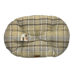 Colchoneta Marron Escocesa 65 x 42 cm