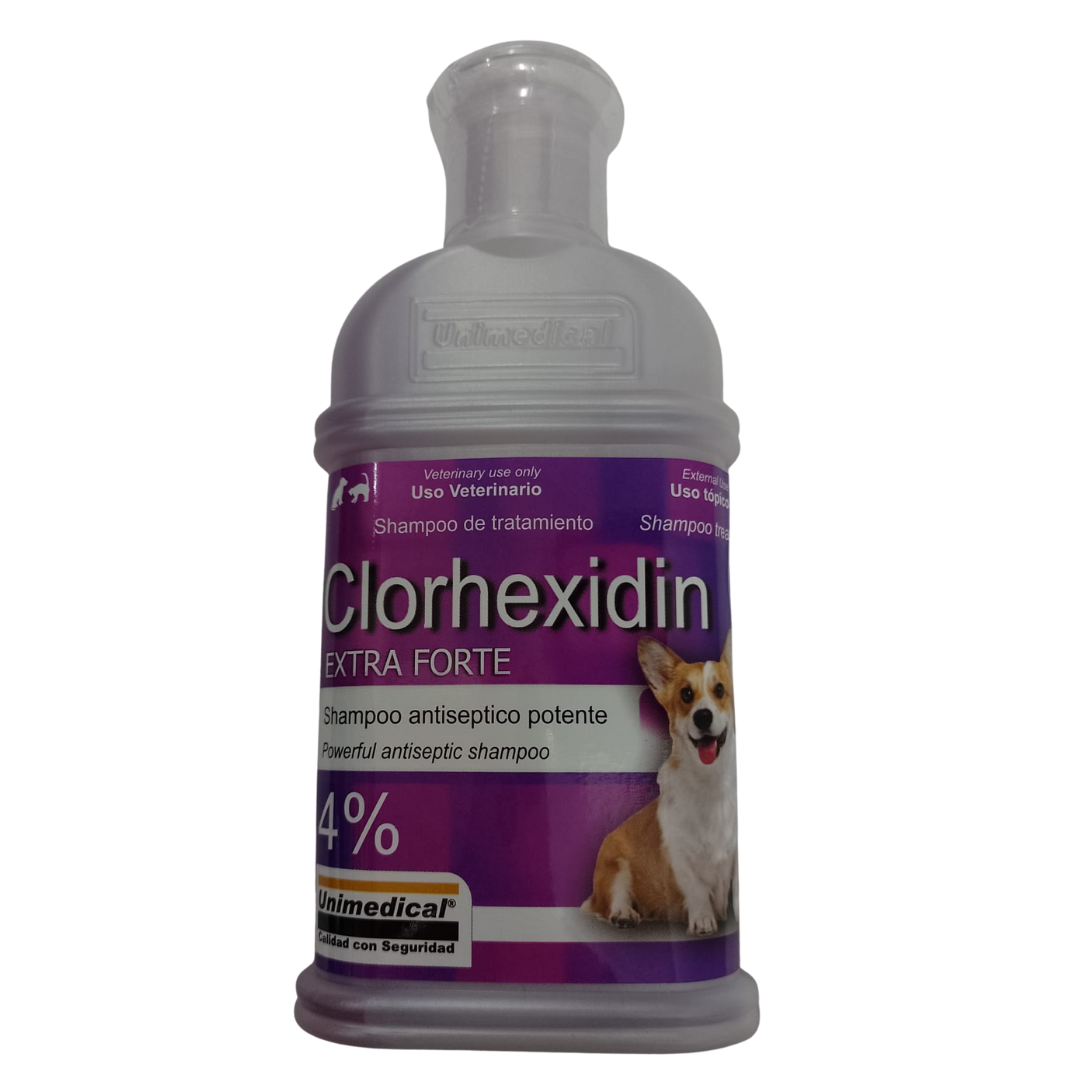 A397.png Shampoo Con Clorhexidina Al 4 % Para Perros Y Gatos - Imagen 1