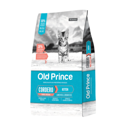 Old Prince Kitten Cordero Y Arroz Integral 3Kg