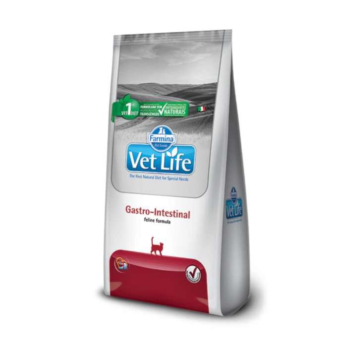 Alimento Para Gato Vet Life Feline Gastro Intestine 2Kg - Imagen 1