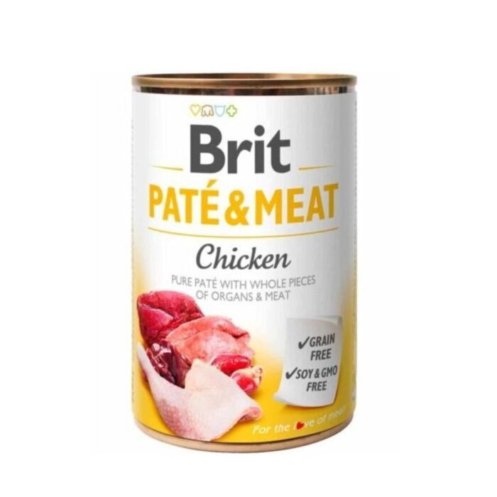 Lata Brit Pollo 400 Gr - Imagen 1