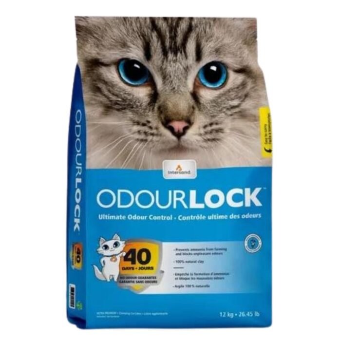 Arena Sanitaria Aglomerante Odourlock Sin Aroma 12 Kg - Imagen 1
