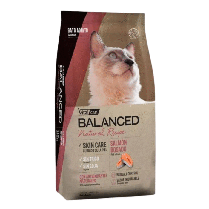 Balanced Gato Adulto Natural Récipe Salmon 7,5 Kg - Imagen 1