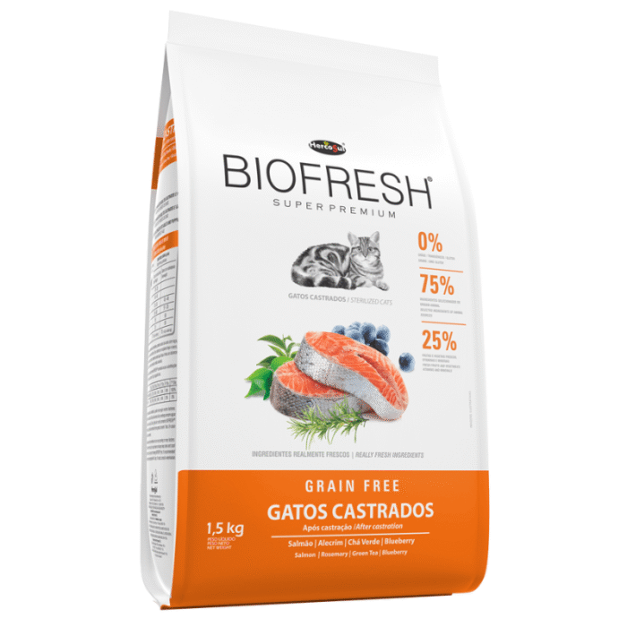 Biofresh Gato Castrado Salmon 1.5 Kg - Imagen 1