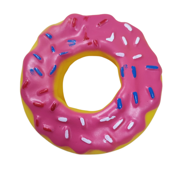 Juguete Dona De Goma Con Chifle Varios Colores - Imagen 1