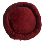 Cuna Piel De Sol Redonda 60 cm Bordeaux