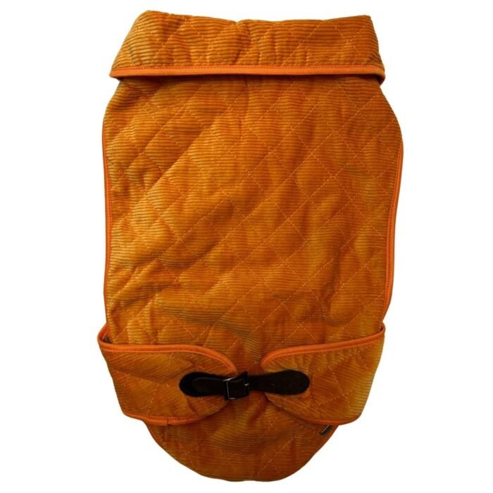Campera Pana Fuss Dog Naranja 50 Cm - Imagen 1