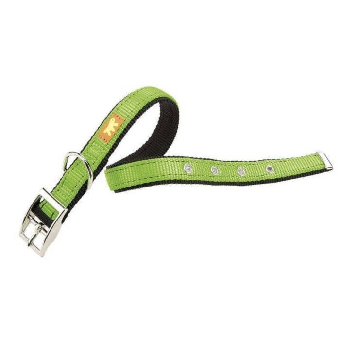 Collar Dual C25x53 Para Perros Verde y Negro - Imagen 1
