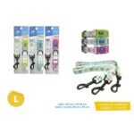 Collar Mas Correa Talle L Estrellas Verde Agua