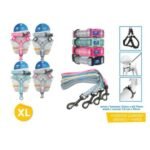 Conjunto Pretal y Correa Para Perros Xl Colores Varios