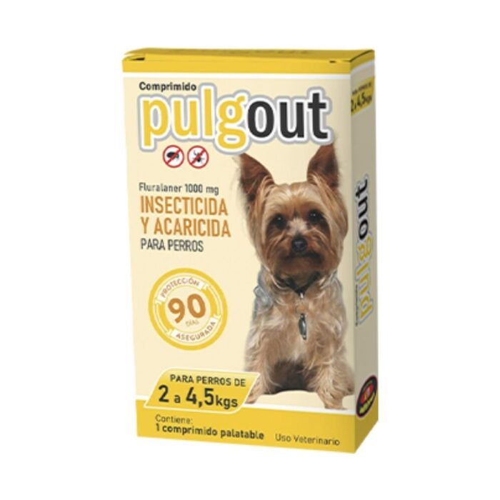 Pulgout comprimidos Duracion 3 Meses de 2,-4,5 kg - Imagen 1