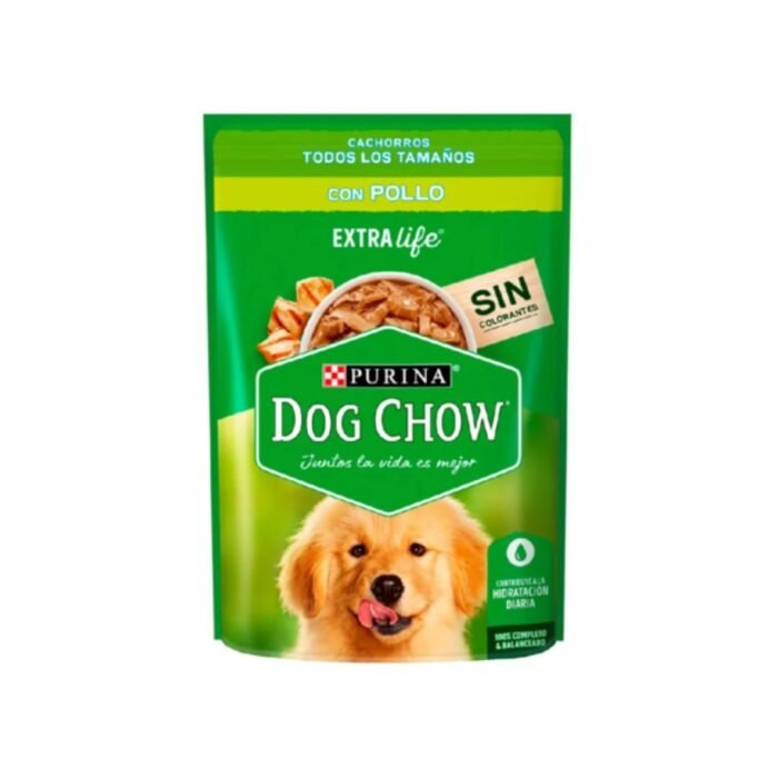 Sobre Dog Chow Cachorro Pollo 100 Gr - Imagen 1