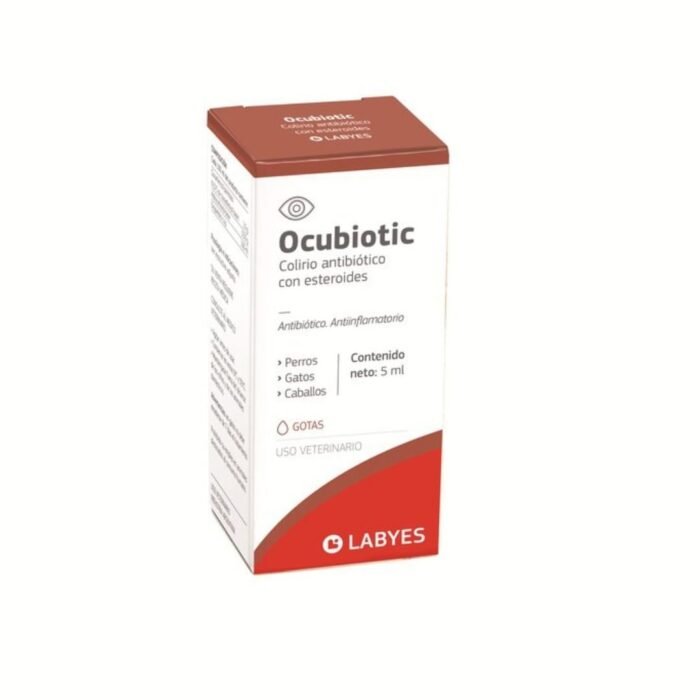 Ocubiotic Colirio ATB Con Esteroides 5 Ml - Imagen 1