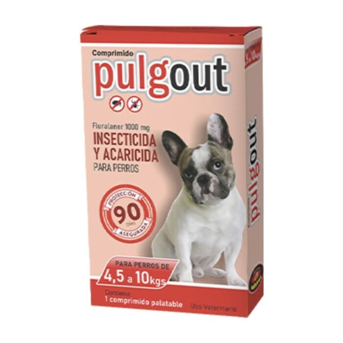 Pulgout comprimidos Duracion 3 Meses de 4,5-10 kg - Imagen 1