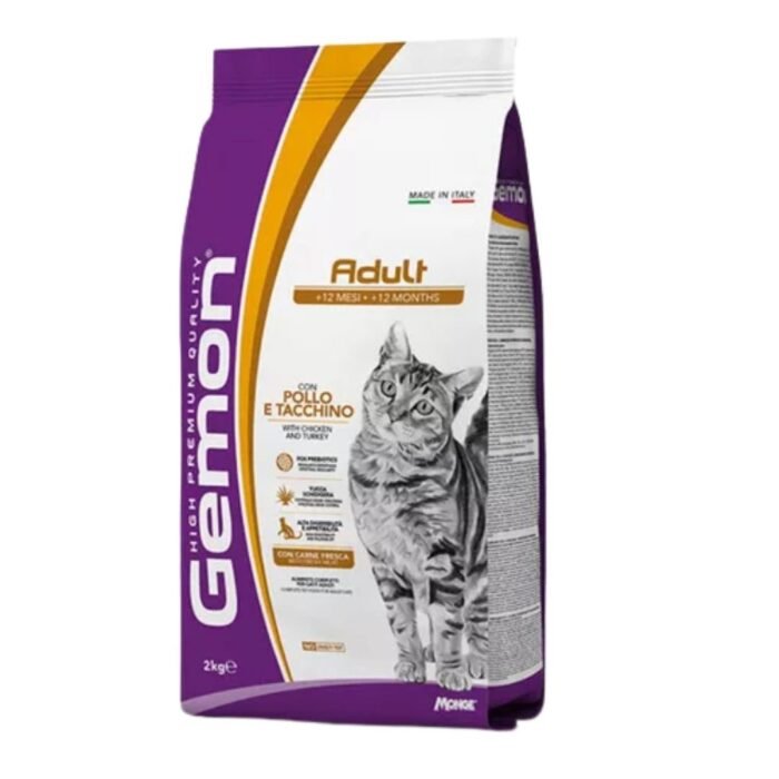 Gemon Gato Adulto Pollo y Pavo 7 Kg - Imagen 1