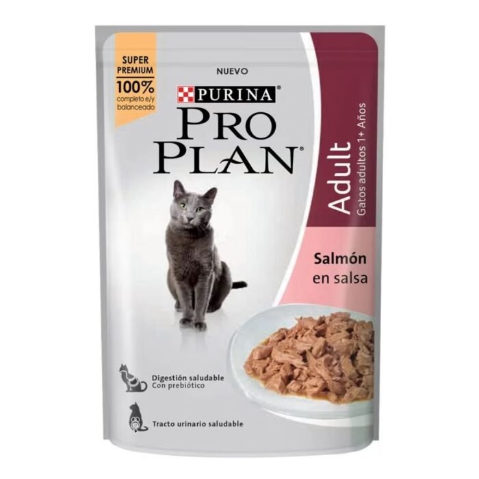 Sobre PloPlan Gato Adulto Salmon 85 Gr - Imagen 1