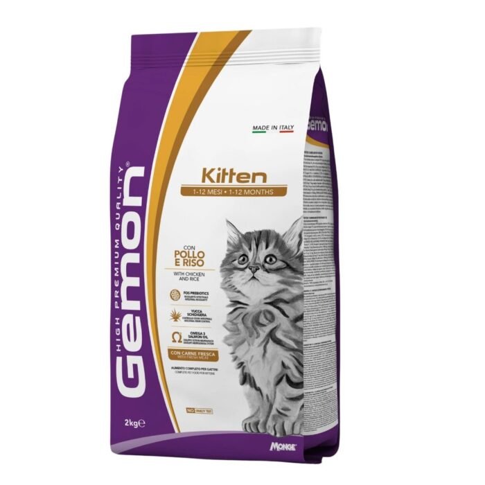 Gemon Kitten Pollo 2 Kg - Imagen 1