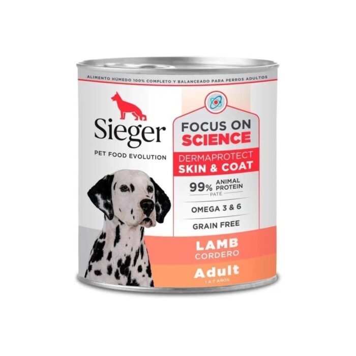 Lata Sieger Perro Dermatopec 340 Gr - Imagen 1