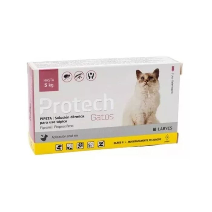 Protech Pipeta Para Gatos Hasta 5 Kg - Imagen 1