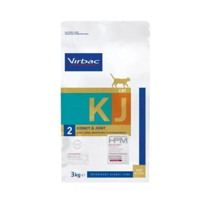 Alimento Virbac HPM Gato Kidney y Joint KJ2 3 Kg - Imagen 1