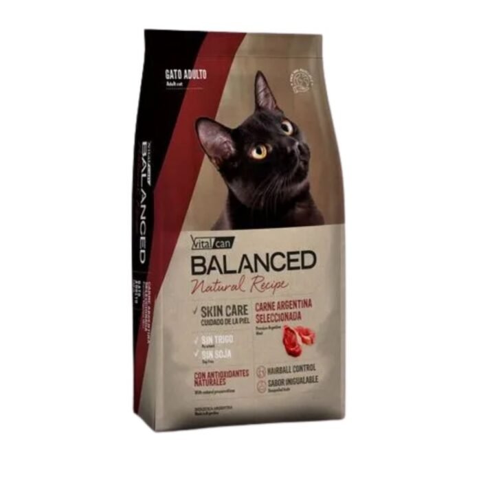 Balanced Gato Natural Recipe Carne 3 Kg - Imagen 1