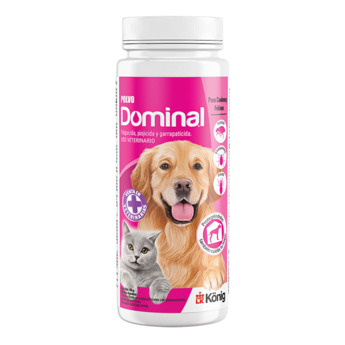 Dominal Talco Piojicida y Garrapaticida - Imagen 1