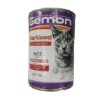 Lata de Pate Gemon Para Gato Castrado Sabor Pavo 400 Grs