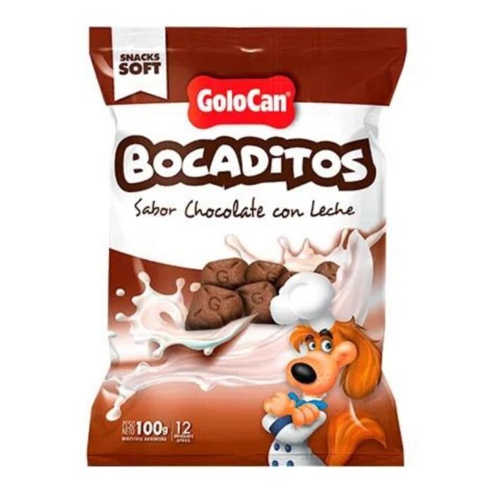 Golocan Bocaditos Chocolate Con Leche 100grs - Imagen 1