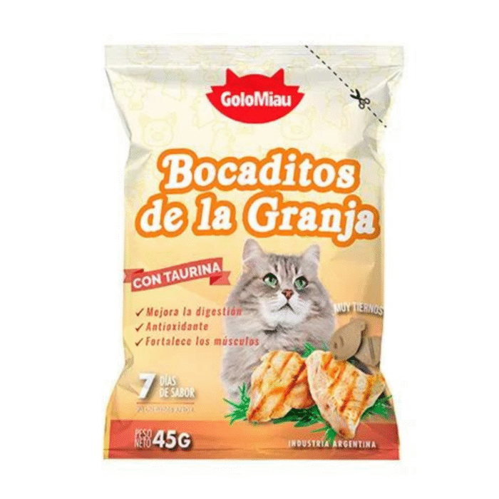 Golomiau Bocaditos de La Granja 45 Gr - Imagen 1