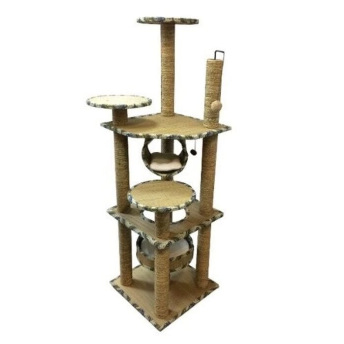 Rascador Para Gatos 5 Niveles 45 x 45 x 142 cm - Imagen 1