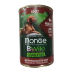Lata Monge Bwild Adulto Cordero 400 Gr