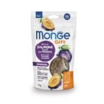 Monge Gift Meat Minis Hairball Salmon & Plum 50 Grs