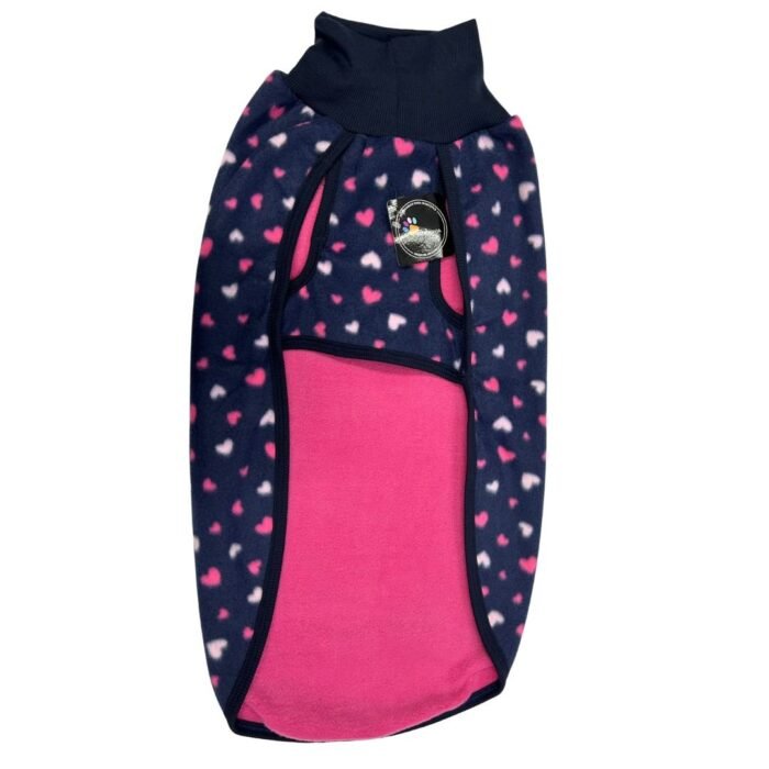 Patagonia Doble Polar Corazones Azul Talle 6 - Imagen 1