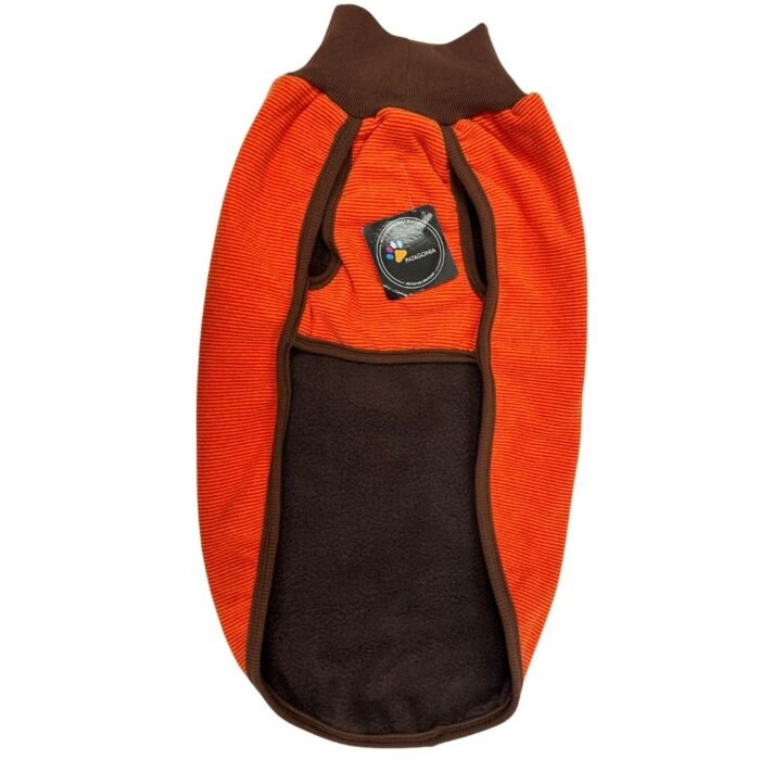 Patagonia Doble Polar Rayas Naranja Talle 4 - Imagen 1