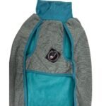 Patagonia Doble Polar Rayas Petróleo Talle 1