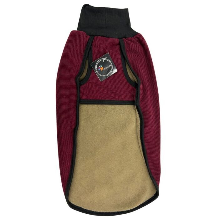 Patagonia Doble Polar Rojo Rayas Talle 5 - Imagen 1