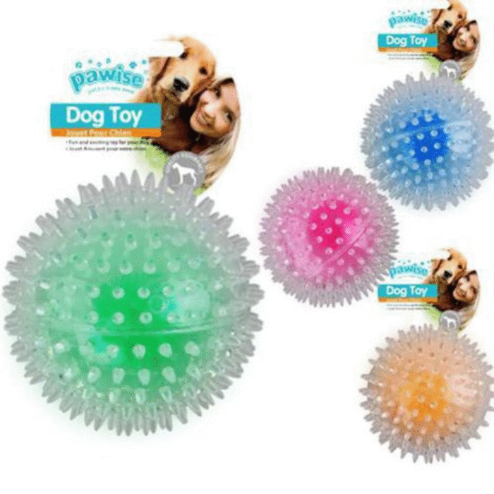 Pelota Pinchos Con Luz Naranja - Imagen 1