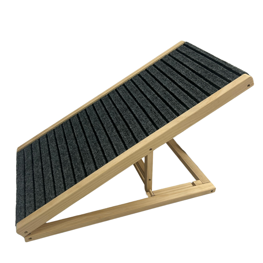 RAMPACH.png Rampa Chica Para Perros o Gatos 70 x 26 cm 2 Niveles De Altura 41/31 cm Plegable - Imagen 1
