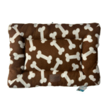 Colchoneta sativa Chocolate Con Huesitos Blancos 70x50 cm