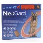 Pastilla NexGard Antipulgas perro de 30.1kg a 60kg