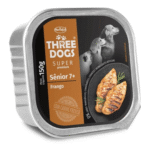 Lata Three Dogs Senior +7 150 Gr Pollo