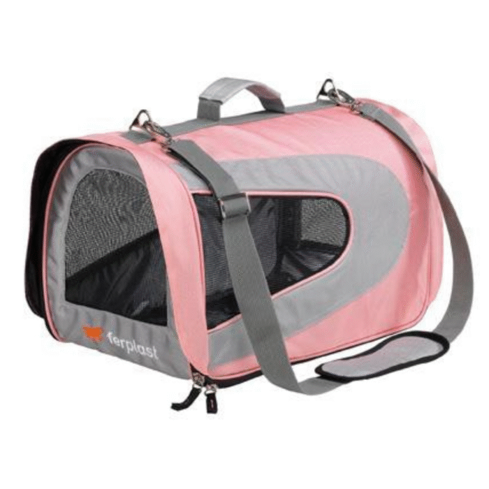 Bolso Rosa Para Viaje Ferplast  53x30x30 - Imagen 1
