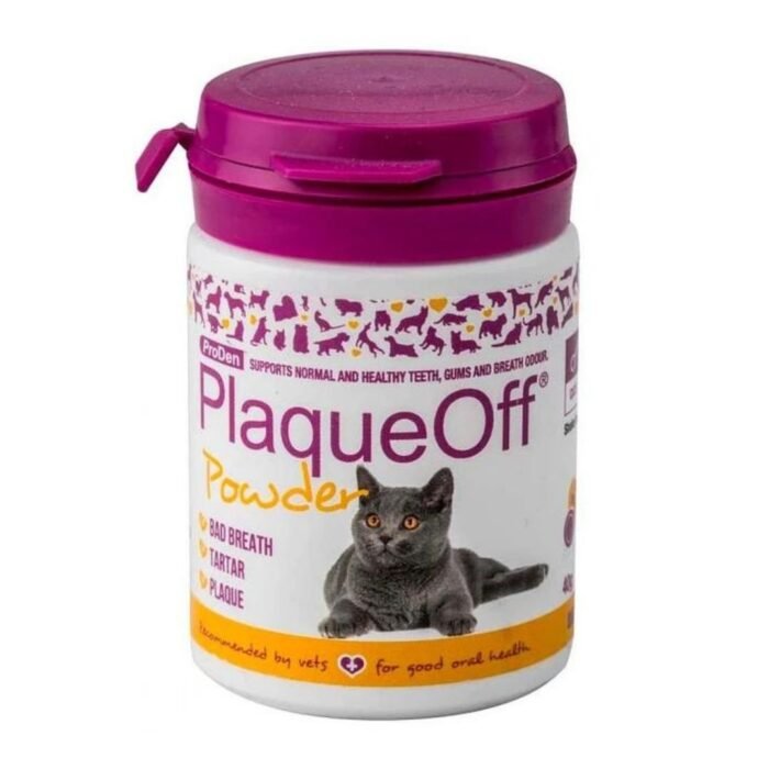 Plaque Off Polvo Para Gato 40 Gr - Imagen 1